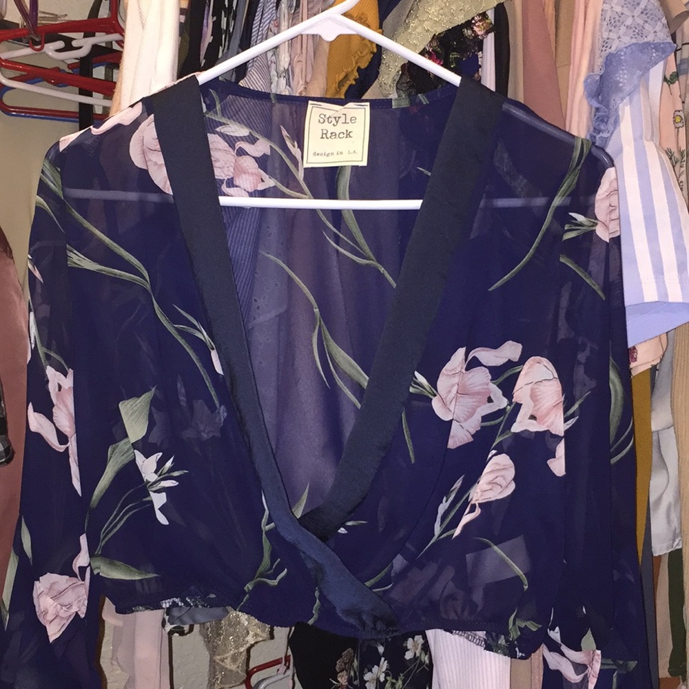 Floral Crop top